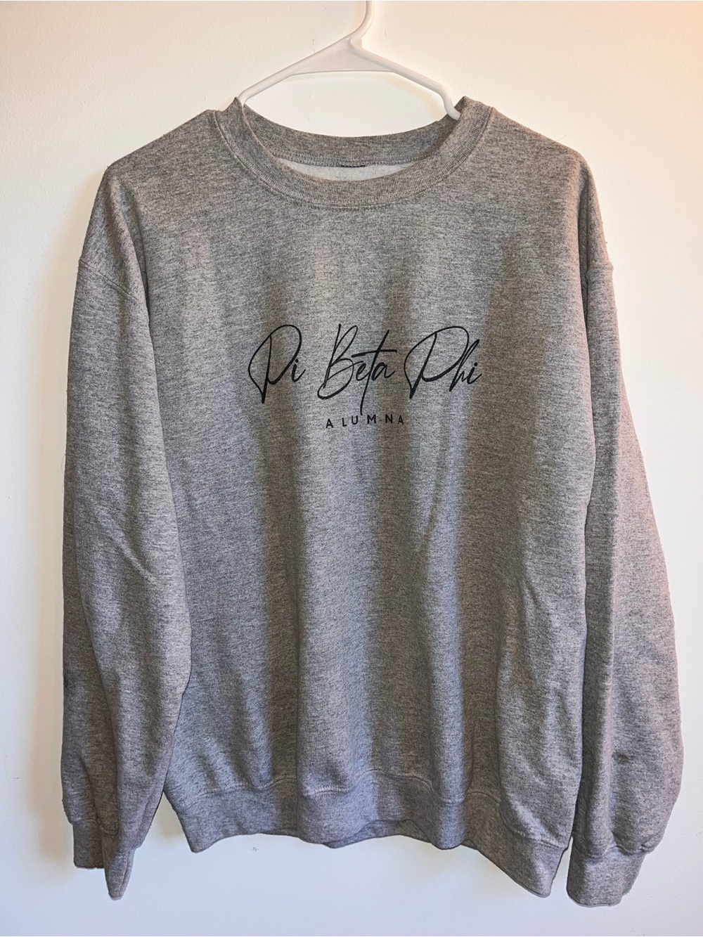 Pi Beta Phi Alumna Gray Crewneck Sweatshirt